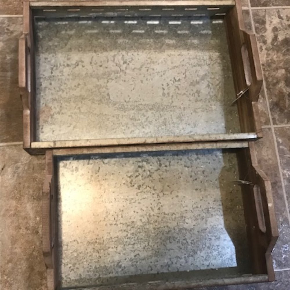 Rustic Trays